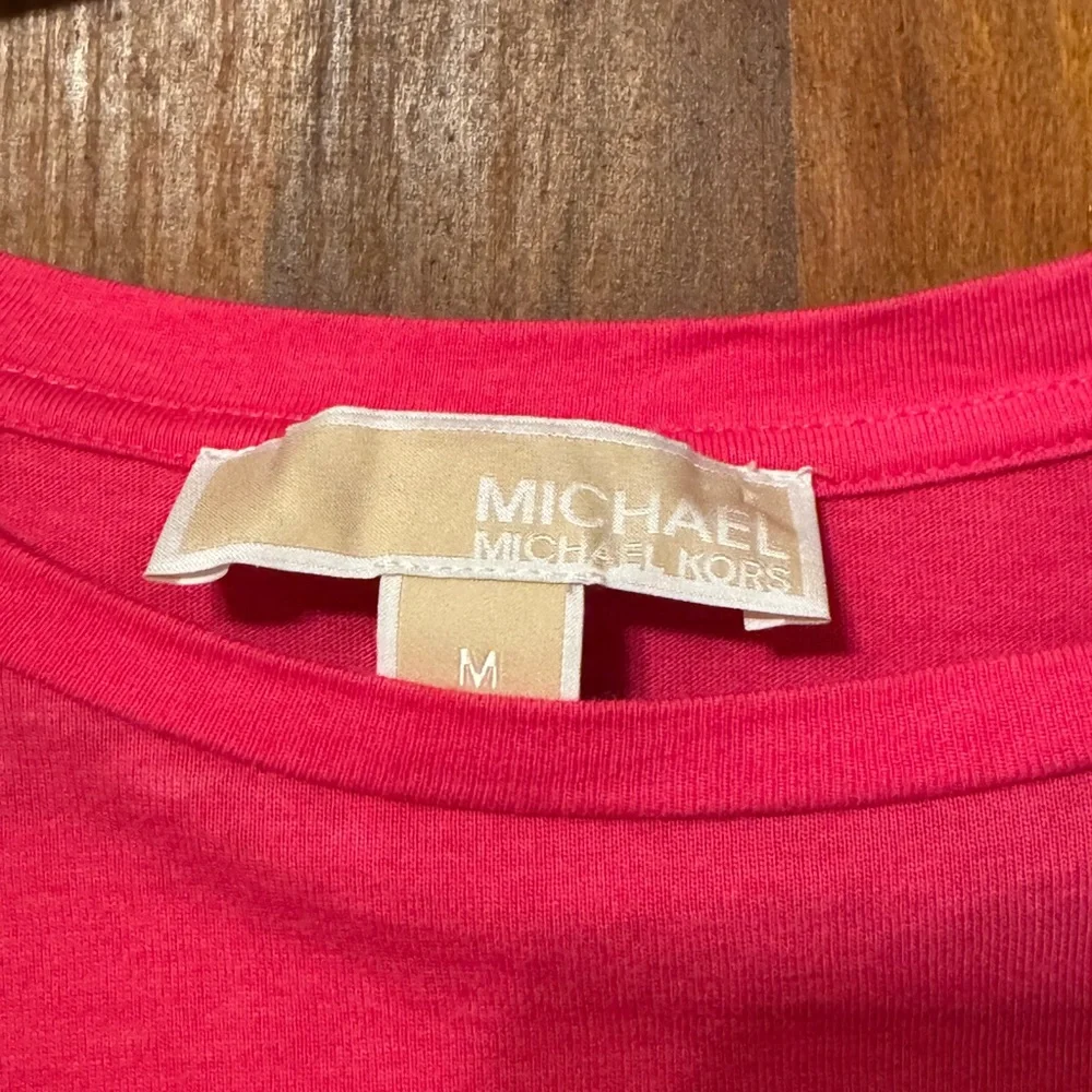 Michael Kors Women’s Pink Top - Size Medium